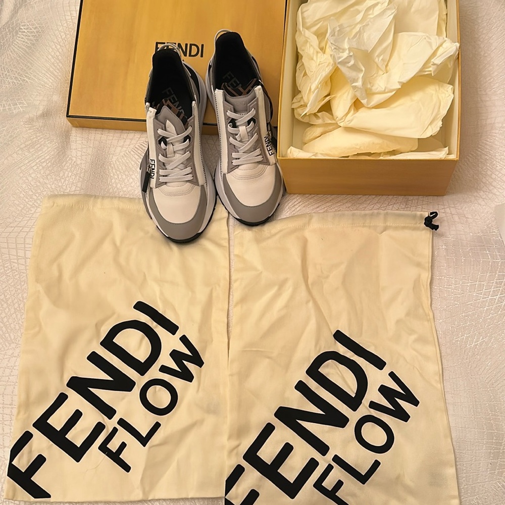 Like New Fendi Flow Sneakers